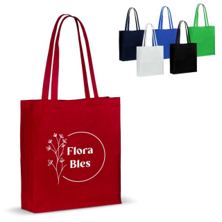 Torba z bawełny z recyklingu z dnem 140 g/m2 - LT95242