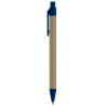 Ekologiczny papierowy długopis z kolorowymi elementami - LT87294