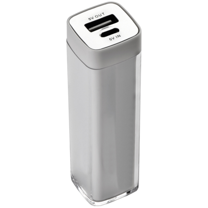Zestaw power bank 2200 mAh, ładowarka i wtyczka EU - 2008106