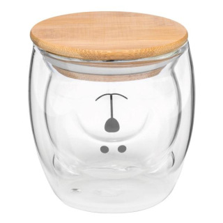 Szklanka z kształcie misia, 250 ml - 56-0304508
