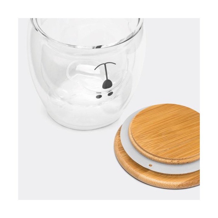 Szklanka z kształcie misia, 250 ml - 56-0304508