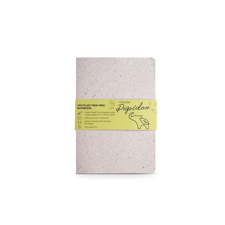 Notes A5 w organicznej okładce z odchodów słonia - IP25058380