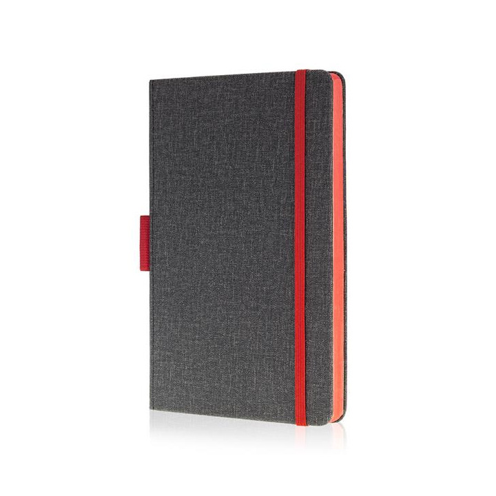 Notes A5 PU z uchwytem na długopis - IP25056162