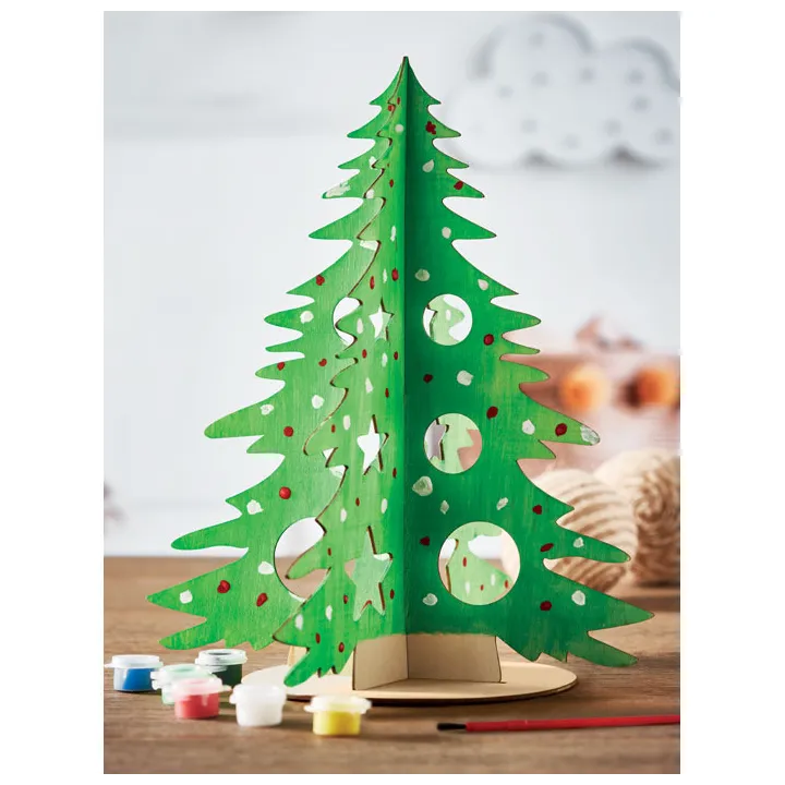 Drewniana choinka DIY - CX1493 (MOCN-40#)