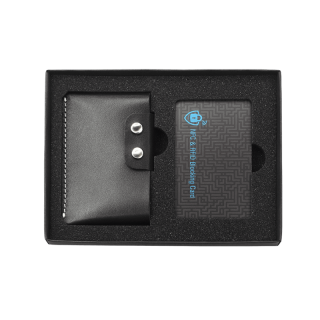 Zestaw portfel z kartą blokującą NFC i RFID - 1715131
