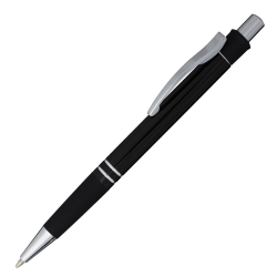 Aluminiowy długopis z gumką - R04437