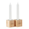 Stojak bambusowy z 2 świecami - MO6320 (MOCN-40#)