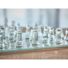 Szklany zestaw szachowy - MO6342 (MOCN-22#)