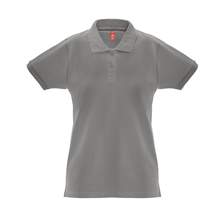 Damska koszulka polo ze 100% zgrzebnej bawełny (240 g/m²) - ST 30262