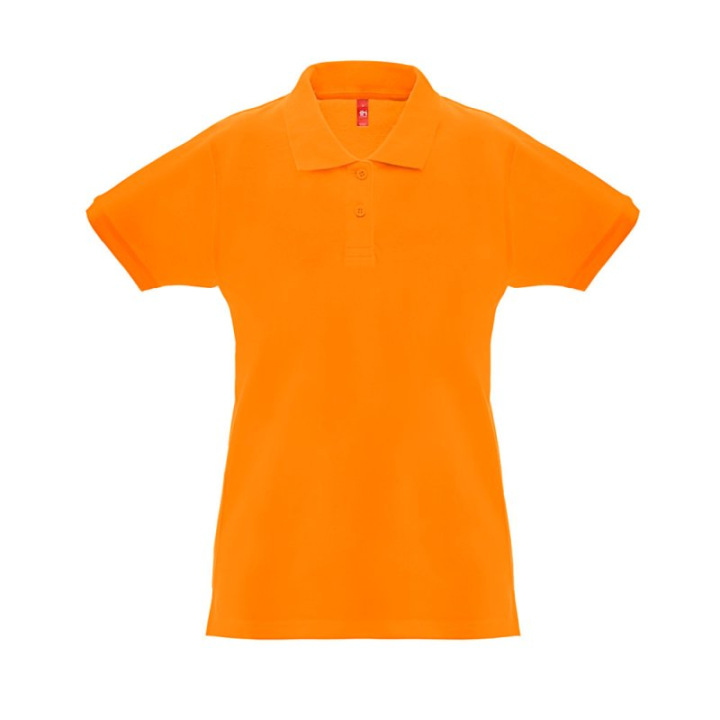 Damska koszulka polo ze 100% zgrzebnej bawełny (240 g/m²) - ST 30262