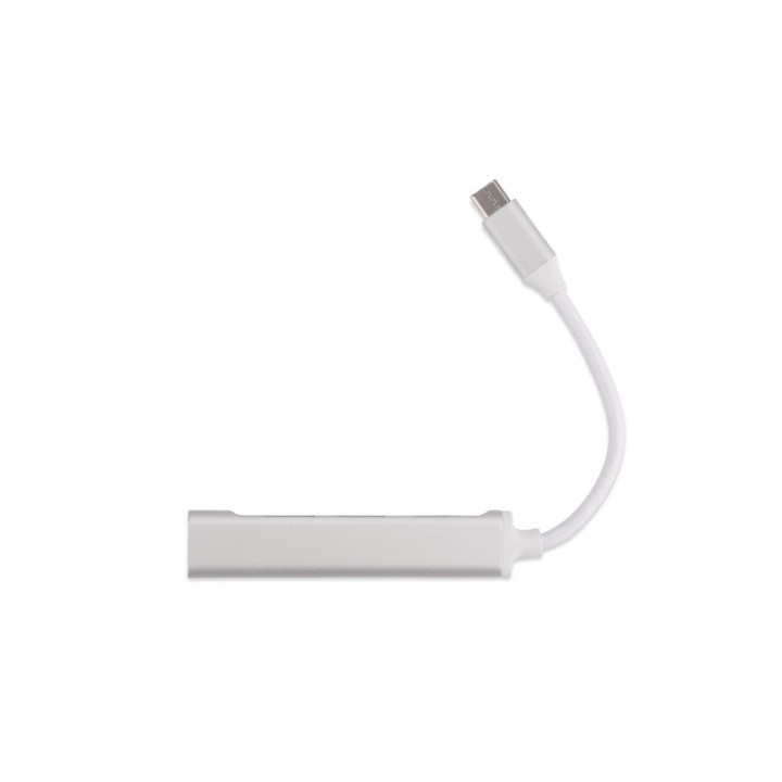 Rozdzielacz HUB USB z kablem typ C - AS 09163