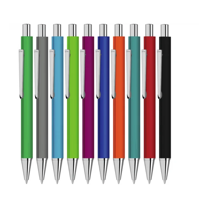 Metalowy długopis automatyczny - CA 0-9733 GUM