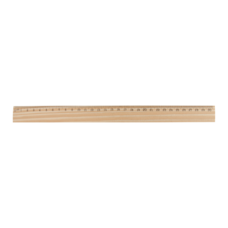 Linijka z drewna sosnowego - AP808515 (gadzety reklamowe)