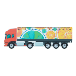 Linijka 15cm ciężarówka - AP718343 (gadzety reklamowe)