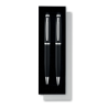Zestaw: aluminiowy przekręcany długopis oraz ołówek z rysikiem - mo8758