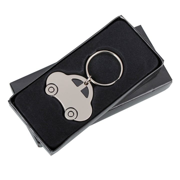Brelok metalowy w kształcie autka - R73287