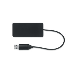 3-portowy hub USB kabel 20cm - MO2142 (MOCN#03)