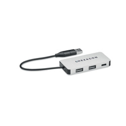 3-portowy hub USB kabel 20cm - MO2142 (MOCN#14)