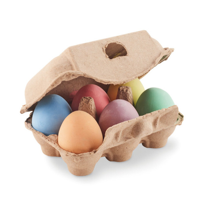 6 kredowych jajek w pudełku - MO6479 (MOCN#13)