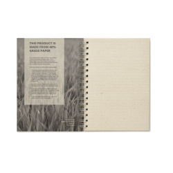 NotesA5 kratkę papier z trawy - MO6541 (MOCN#13)