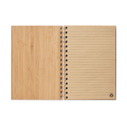 Bambusowy notatnik A5 - MO6790 (MOCN#40)