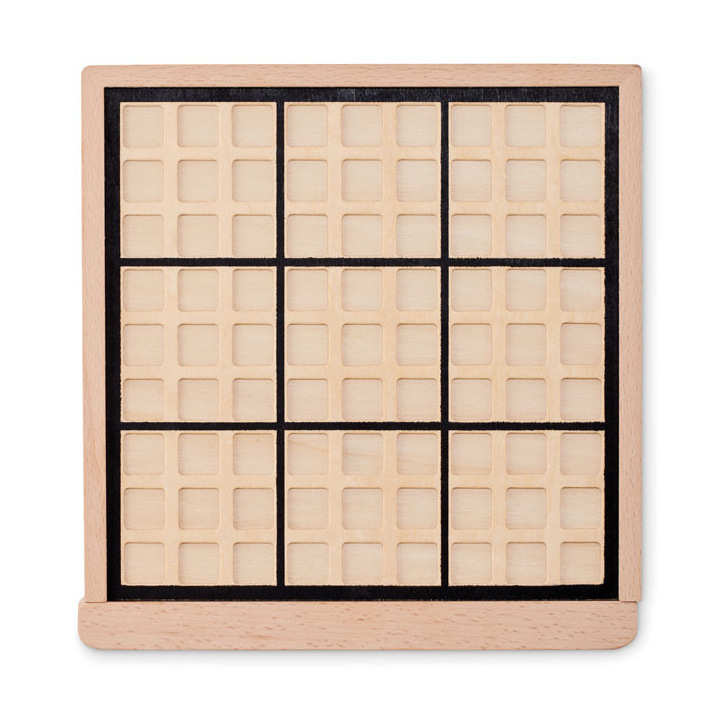 Drewniana gra planszowa sudoku - MO6793 (MOCN#40)