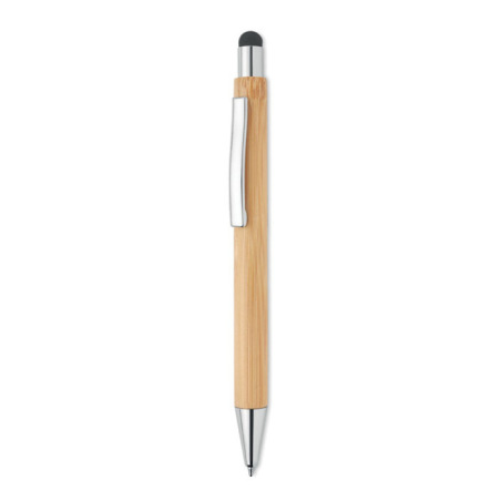 Długopis bambusowy z rysikiem - MO9945 (MOCN#40)