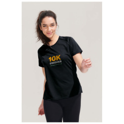 SPORTY Damski T-Shirt 140g - S01159 (MOCN#BK)