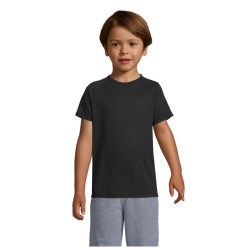 SPORTY Dziecięcy T-Shirt - S01166 (MOCN#BK)