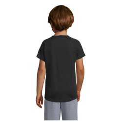 SPORTY Dziecięcy T-Shirt - S01166 (MOCN#BK)