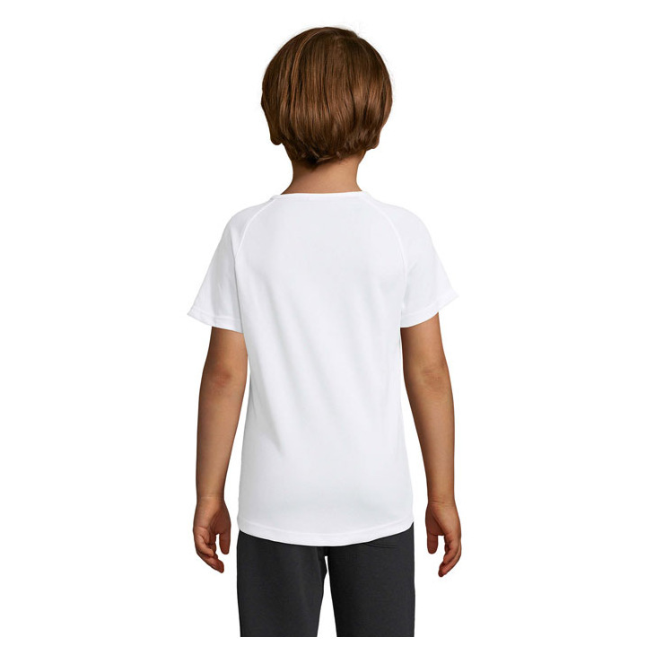 SPORTY Dziecięcy T-Shirt - S01166 (MOCN#WH)