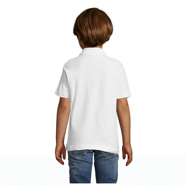 SUMMER II KIDS Polo 170g - S11344 (MOCN#WH)
