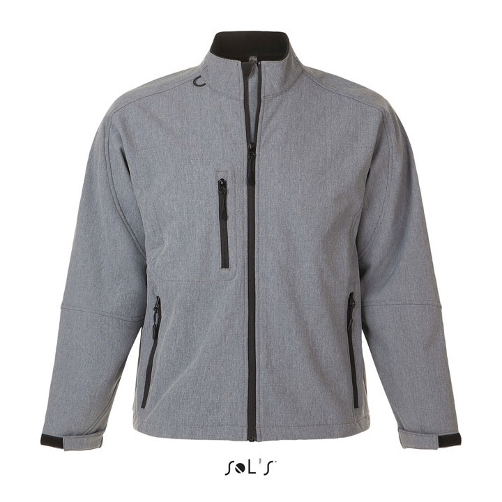 RELAX Męski softshell 340g - S46600 (MOCN#GM)