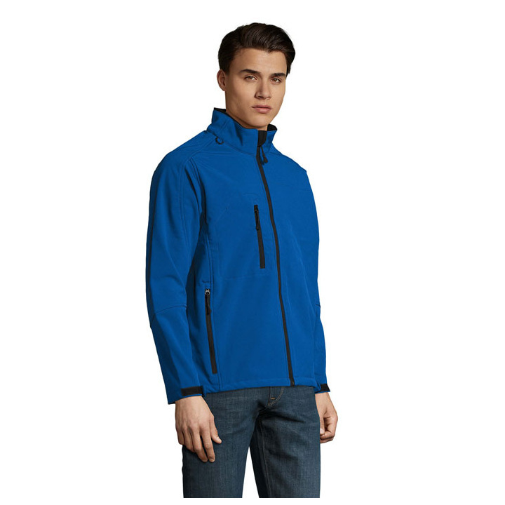 RELAX Męski softshell 340g - S46600 (MOCN#RB)