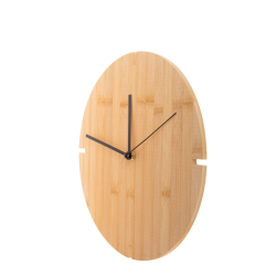 Zegar ścienny z bambusa - AP800758 (gadzety reklamowe)