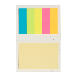 Notatnik z karteczkami samoprzylepnymi z papieru nasiennego - AP734047 (ANDA#01)