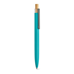 Długopis z aluminium z recyklingu i elementami z rPET i bambusa - APN070
