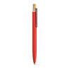 Długopis z aluminium z recyklingu i elementami z rPET i bambusa - APN070