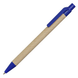 Długopis Mixy niebieski/brązowy - R73387 (gadzety reklamowe)