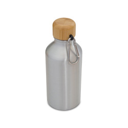 Butelka aluminiowa Isla 400 ml srebrny - R08411 (gadzety reklamowe)
