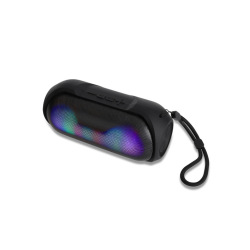 Głośnik Bluetooth z podświetleniem Rio czarny - R64382 (gadzety reklamowe)