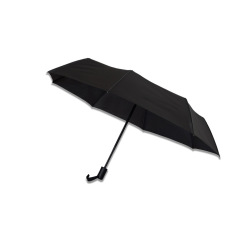 Składany parasol Moray czarny - R17952 (gadzety reklamowe)