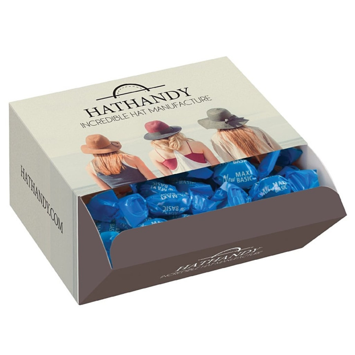 Zestaw cukierkÓw reklamowych display poziomy - SLOD-0376