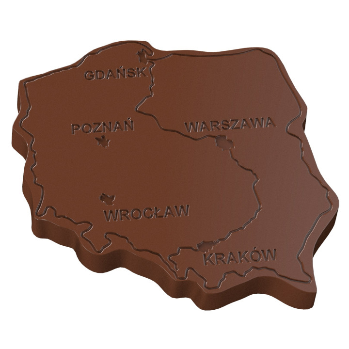 Czekoladowy ksztaŁt choco4mat polska - SLOD-0314POLSKA