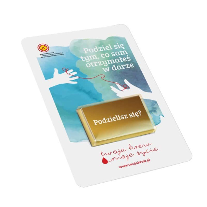 Promo card mini tabliczka 10 g - SLOD-0560