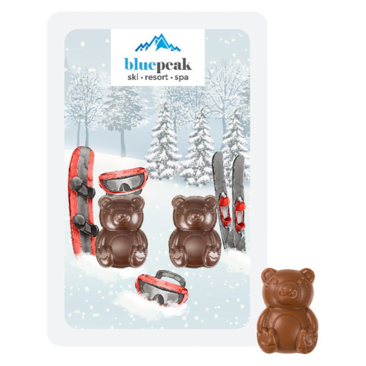 Zestaw czekoladek promo card – dwa misie - SLOD-0219