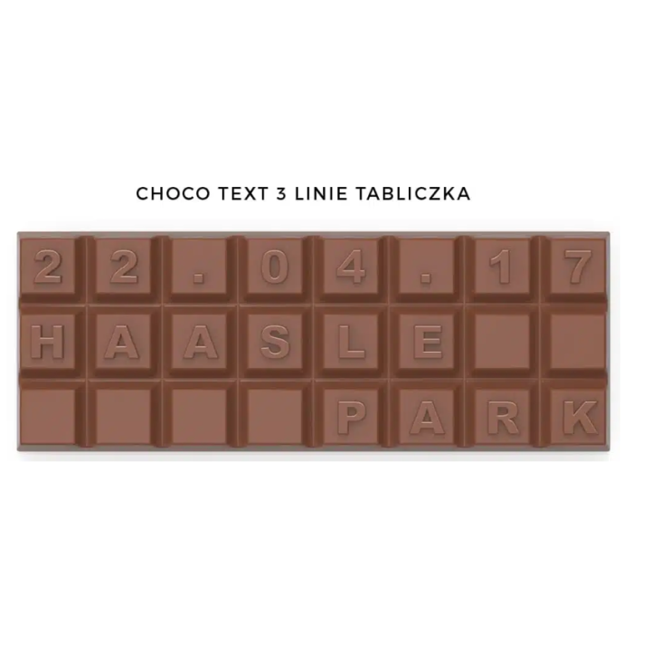 Czekoladowe wiadomości choco text - SLOD-05930593S