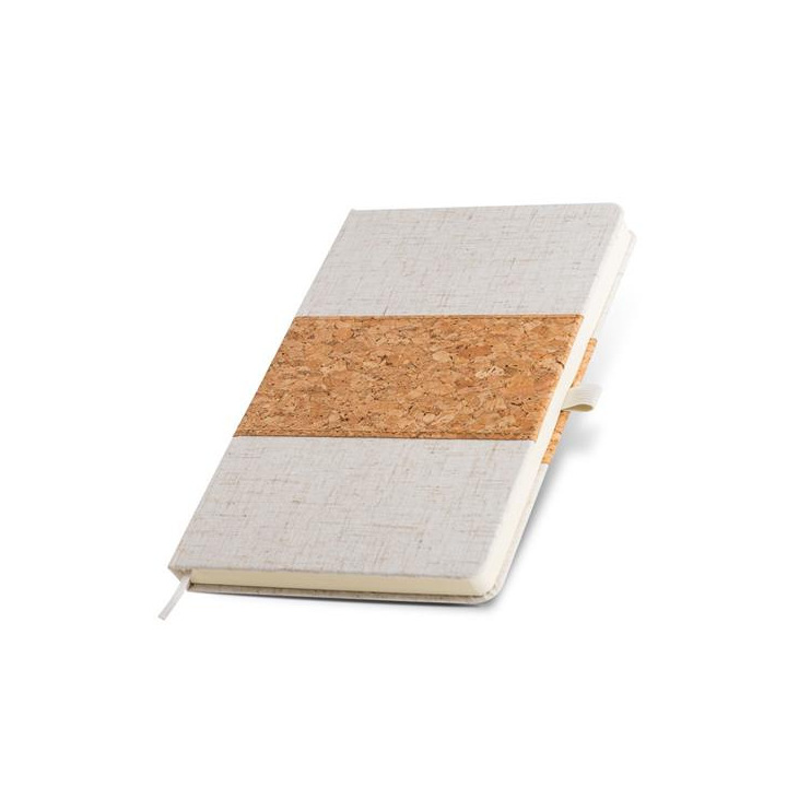 Notes A5 z okładką z lnu i korka - IP25058580