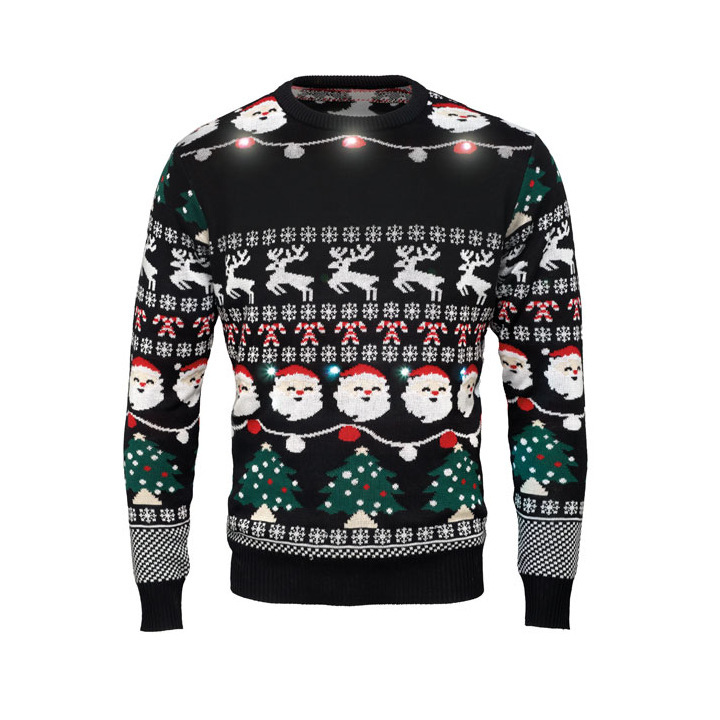 Świąteczny sweter LED L/XL - CX1554 (MOCN#03)