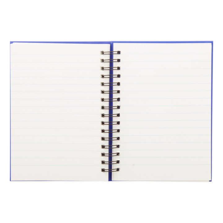 Notes spiralny A6 z papieru z recyklingu z 80 kartkami w linie - AP791048 (ANDA#06)